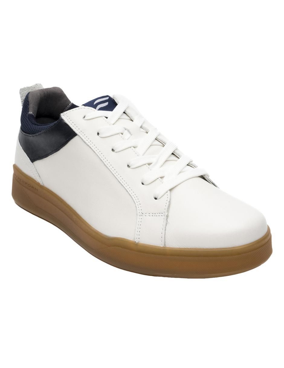 Tenis de piel para hombre