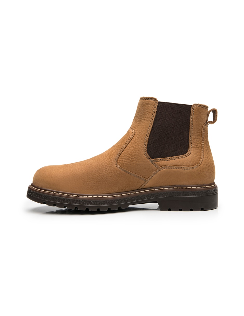 Botín de piel para hombre 4
