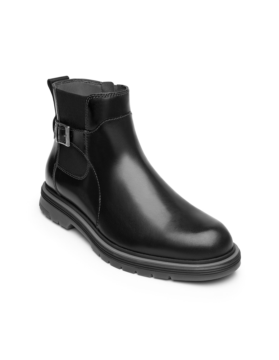 Botín de piel para hombre