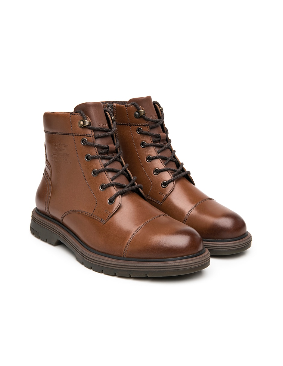 Botín de piel para hombre 8