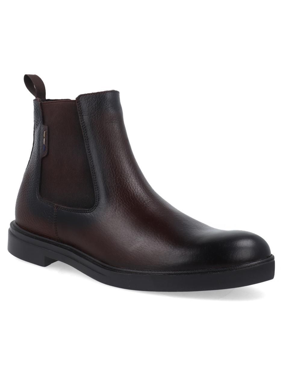 Bota de piel para hombre