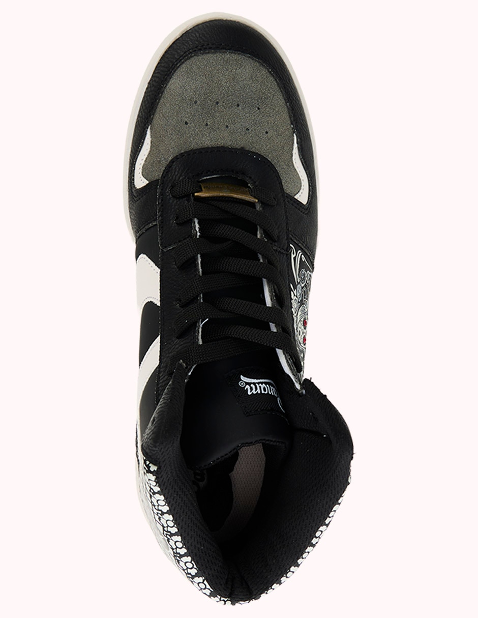 Tenis Día de muertos para hombre 5