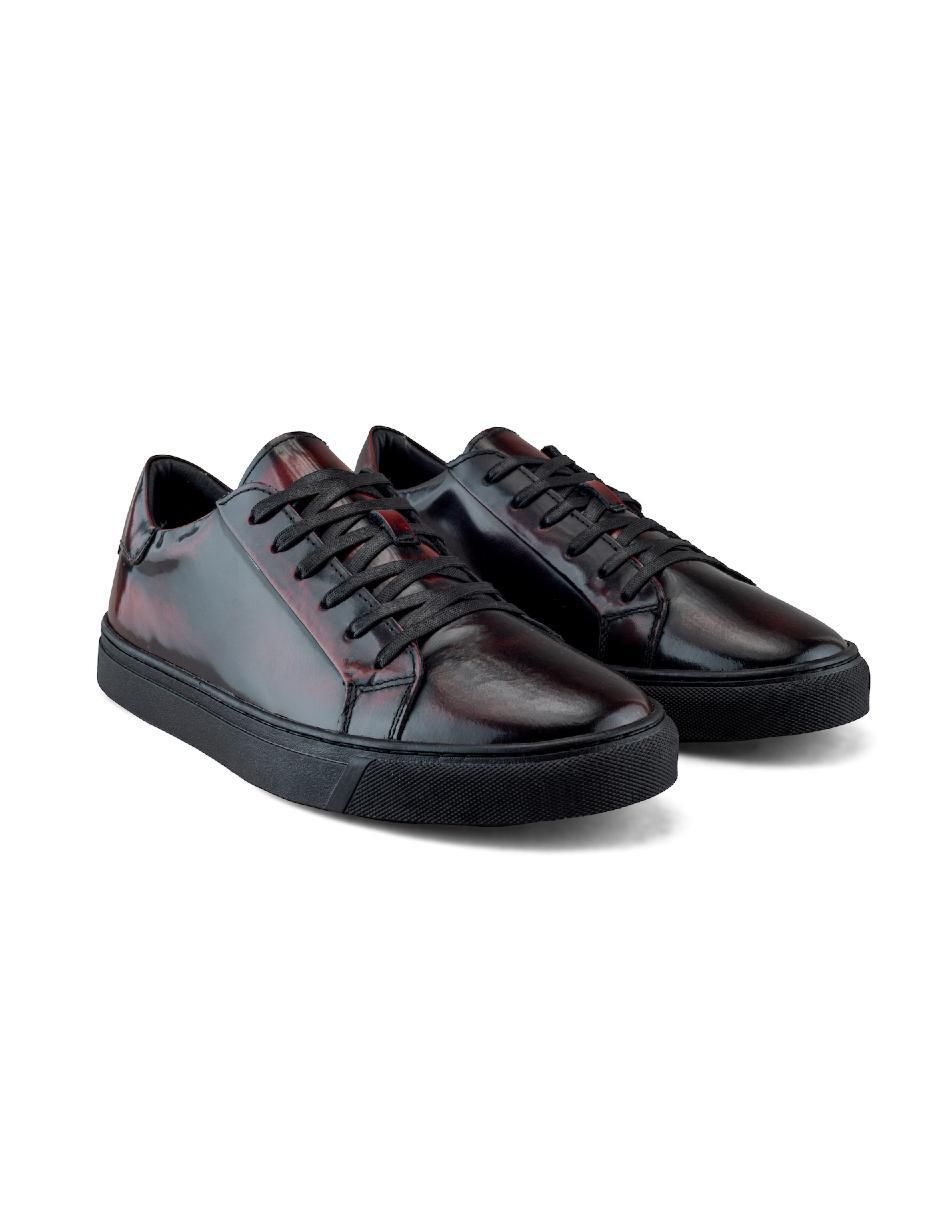 Tenis de piel para hombre 7