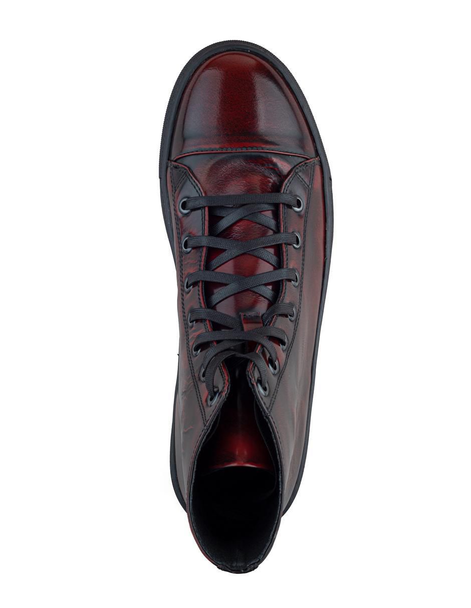 Tenis de piel para hombre 5