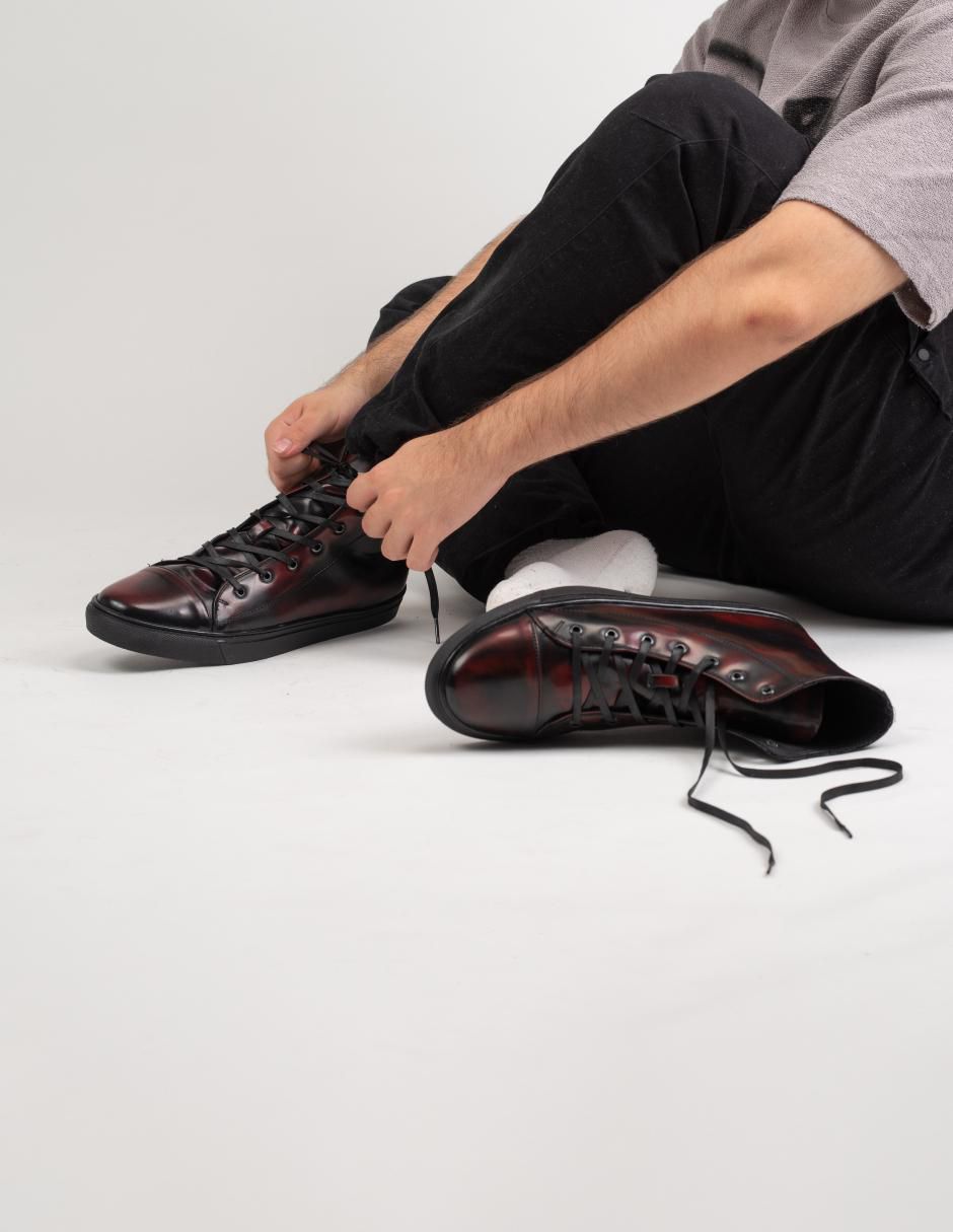 Tenis de piel para hombre 6