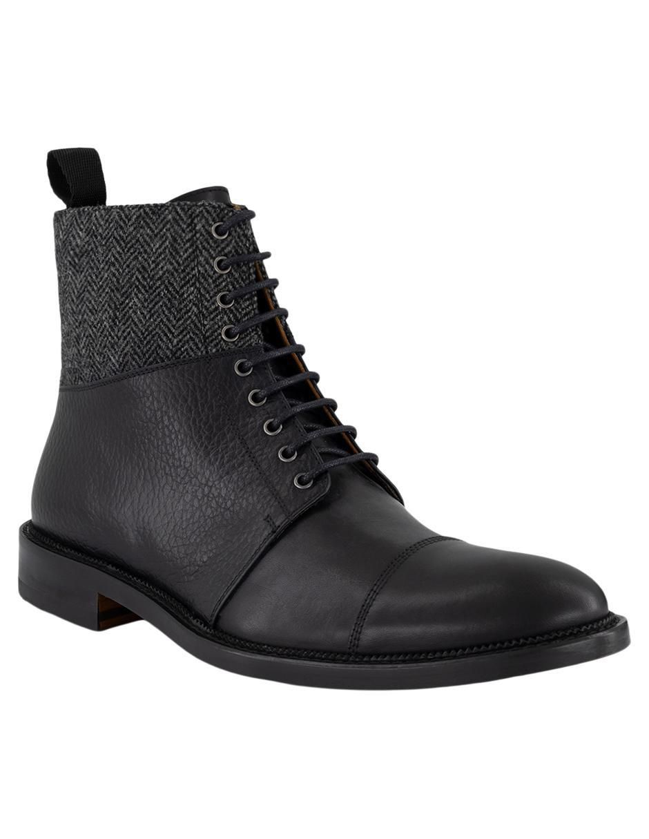 Bota de piel para hombre