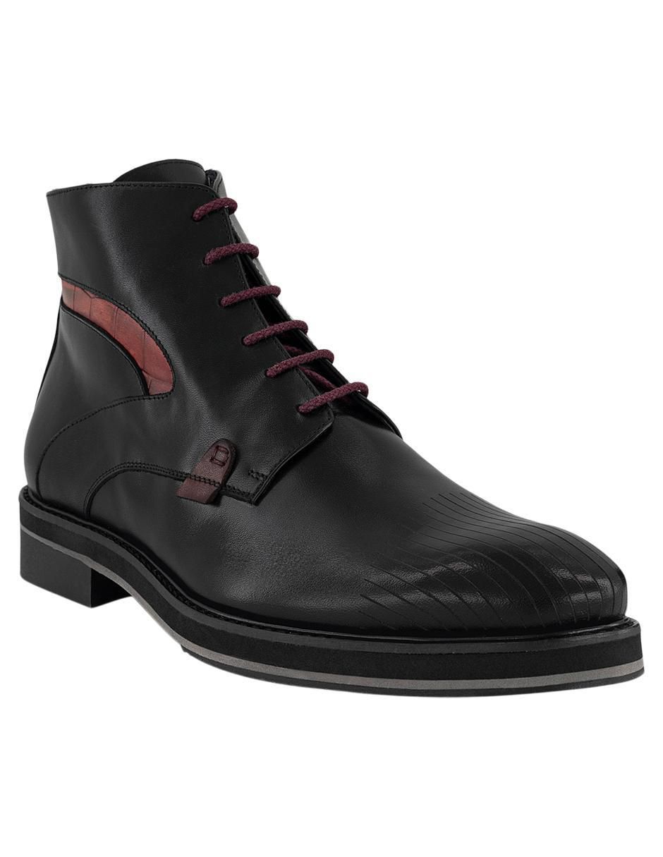 Bota de piel para hombre