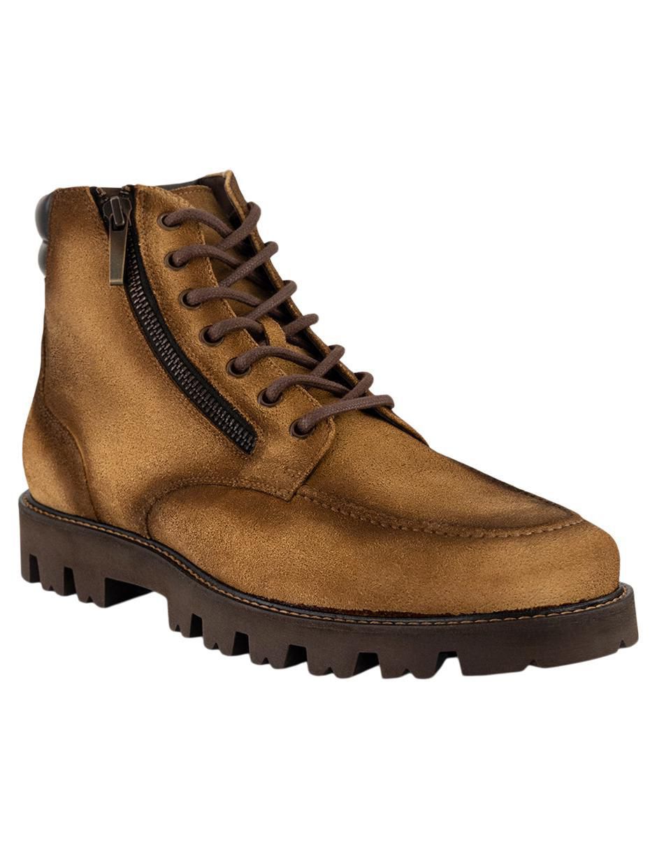 Bota de piel para hombre