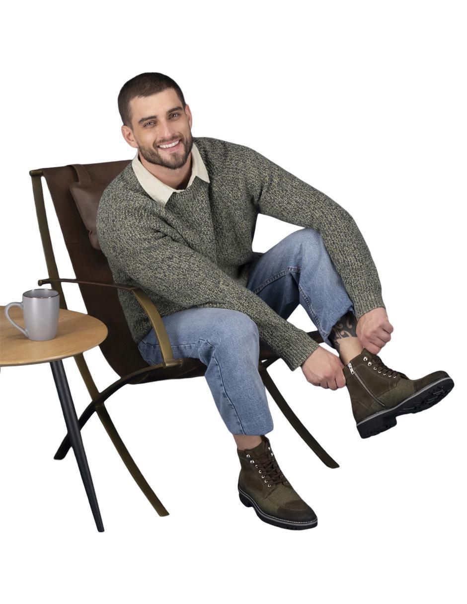 Bota de piel para hombre 6