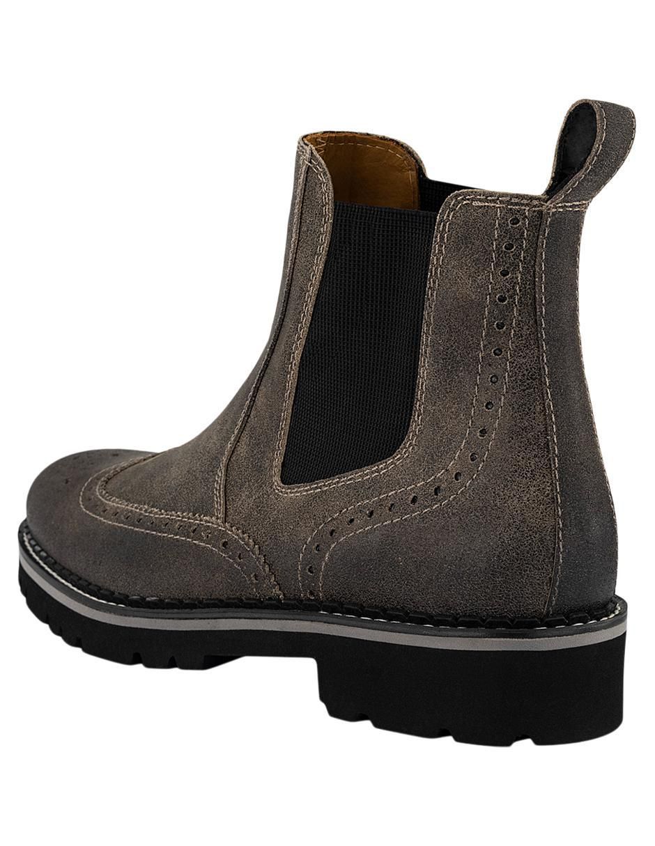 Botín de piel para hombre 3