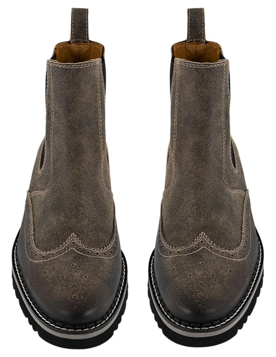 Botín de piel para hombre 4