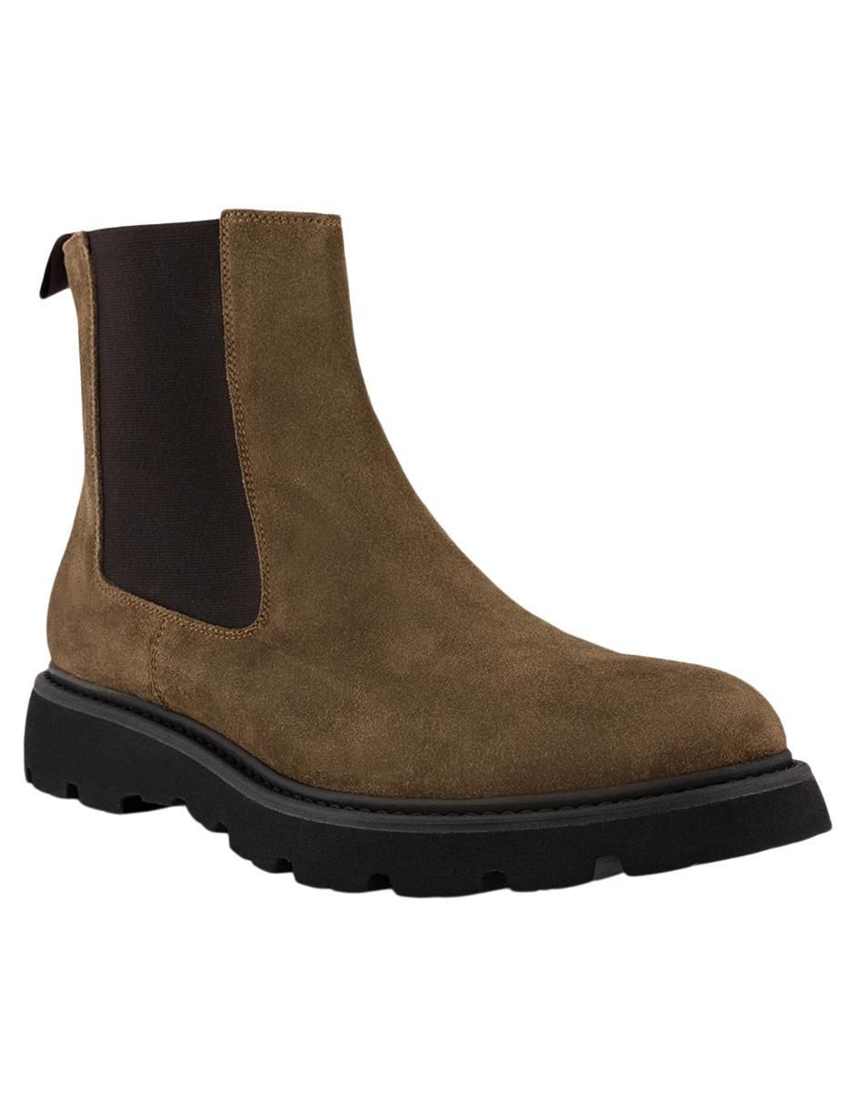 Bota de piel para hombre