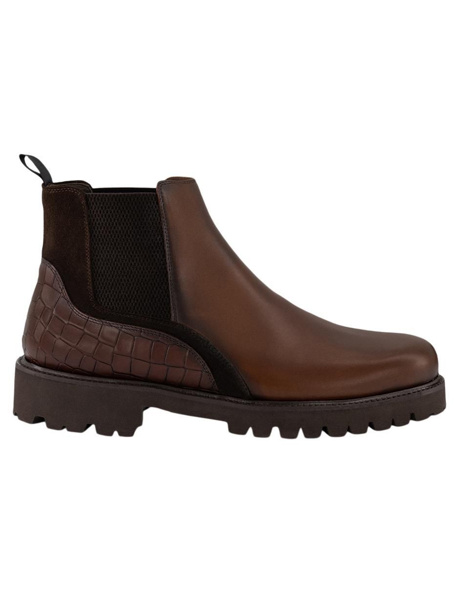 Botín de piel para hombre 2
