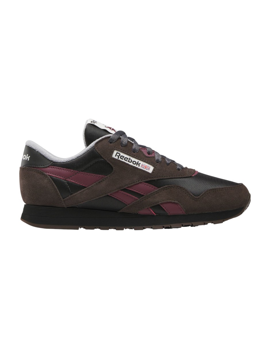 Tenis de piel classic nylon para hombre