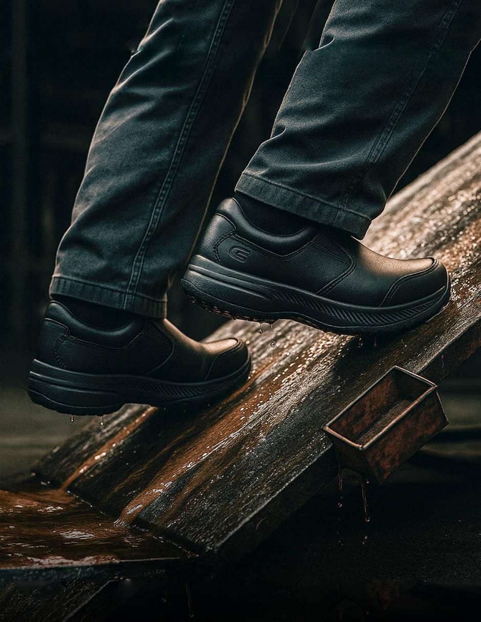 Zapatos de seguridad de piel 4