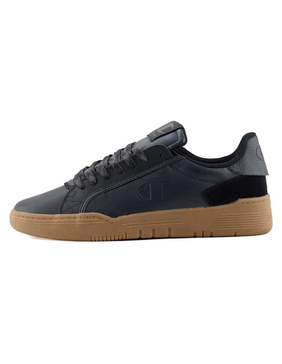 Tenis de piel para hombre