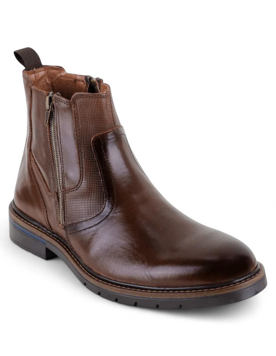Botín Soul de piel para hombre