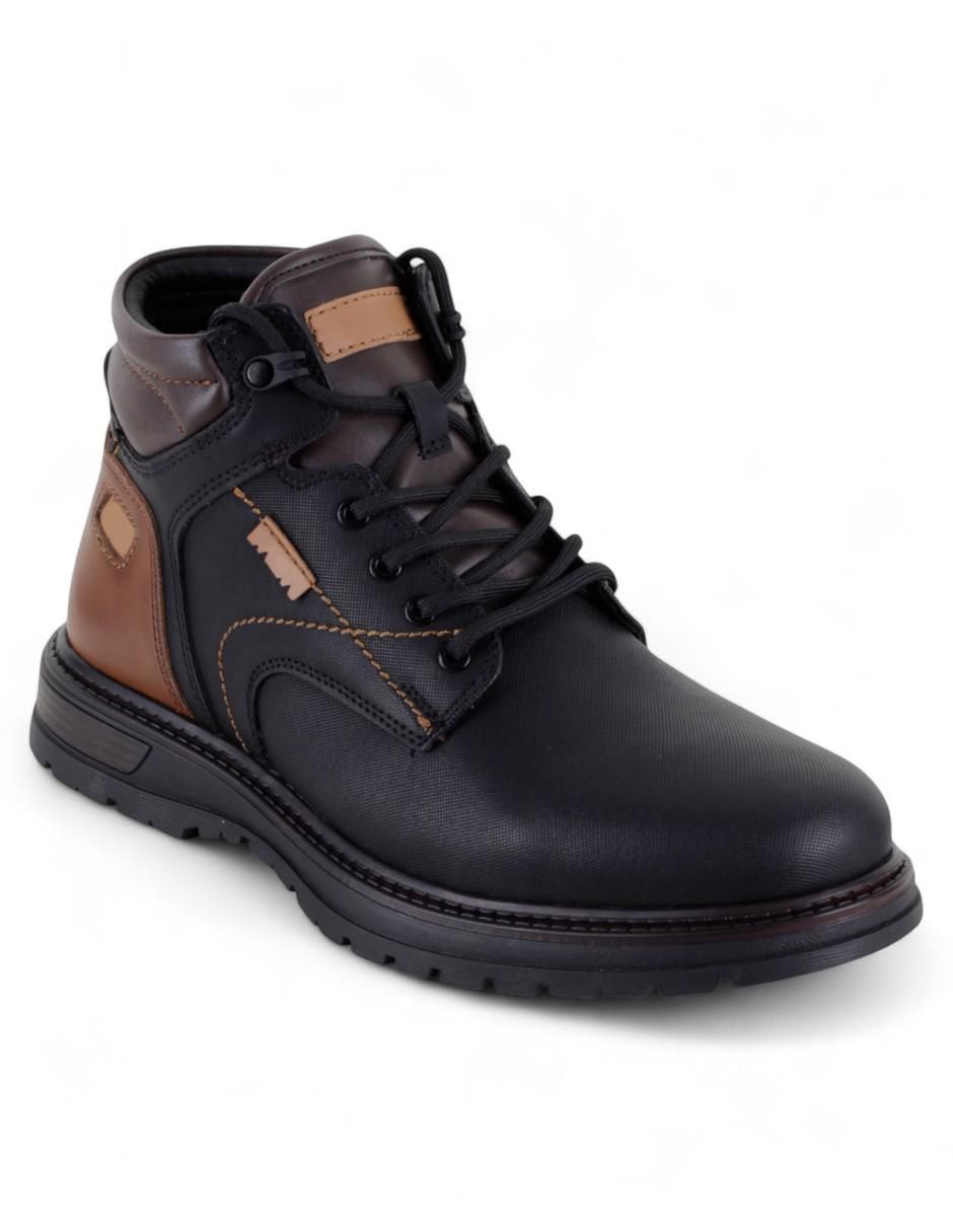 Bota de piel para hombre