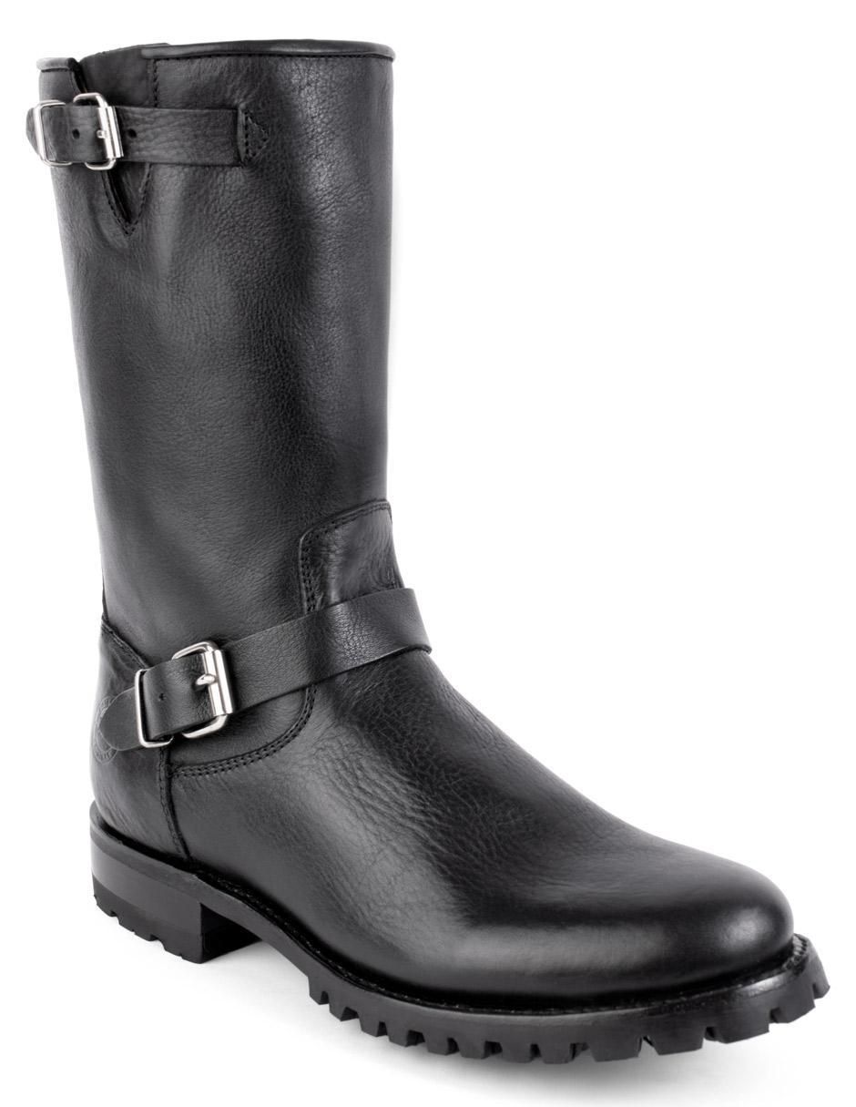 Bota de piel para hombre