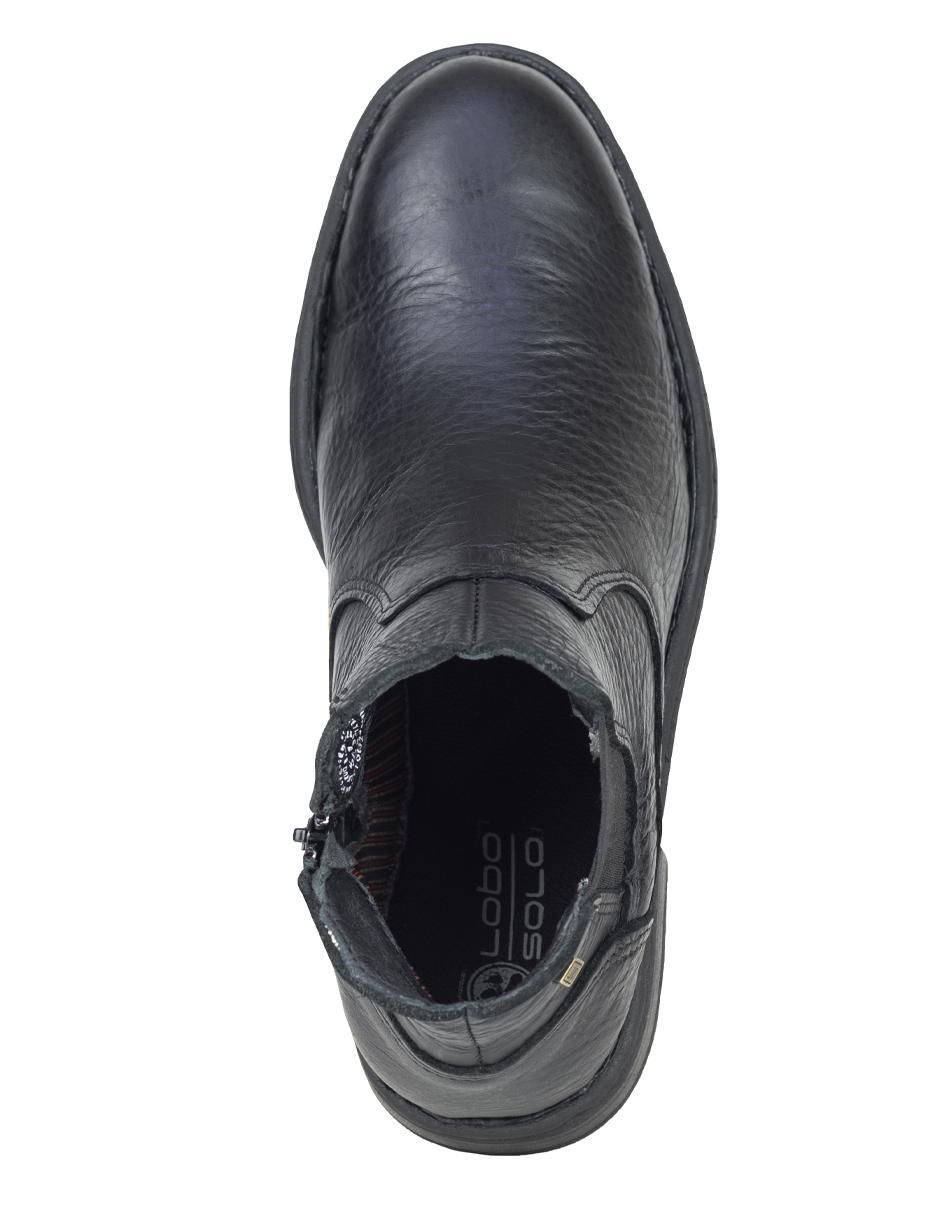 Botín de piel para hombre 6