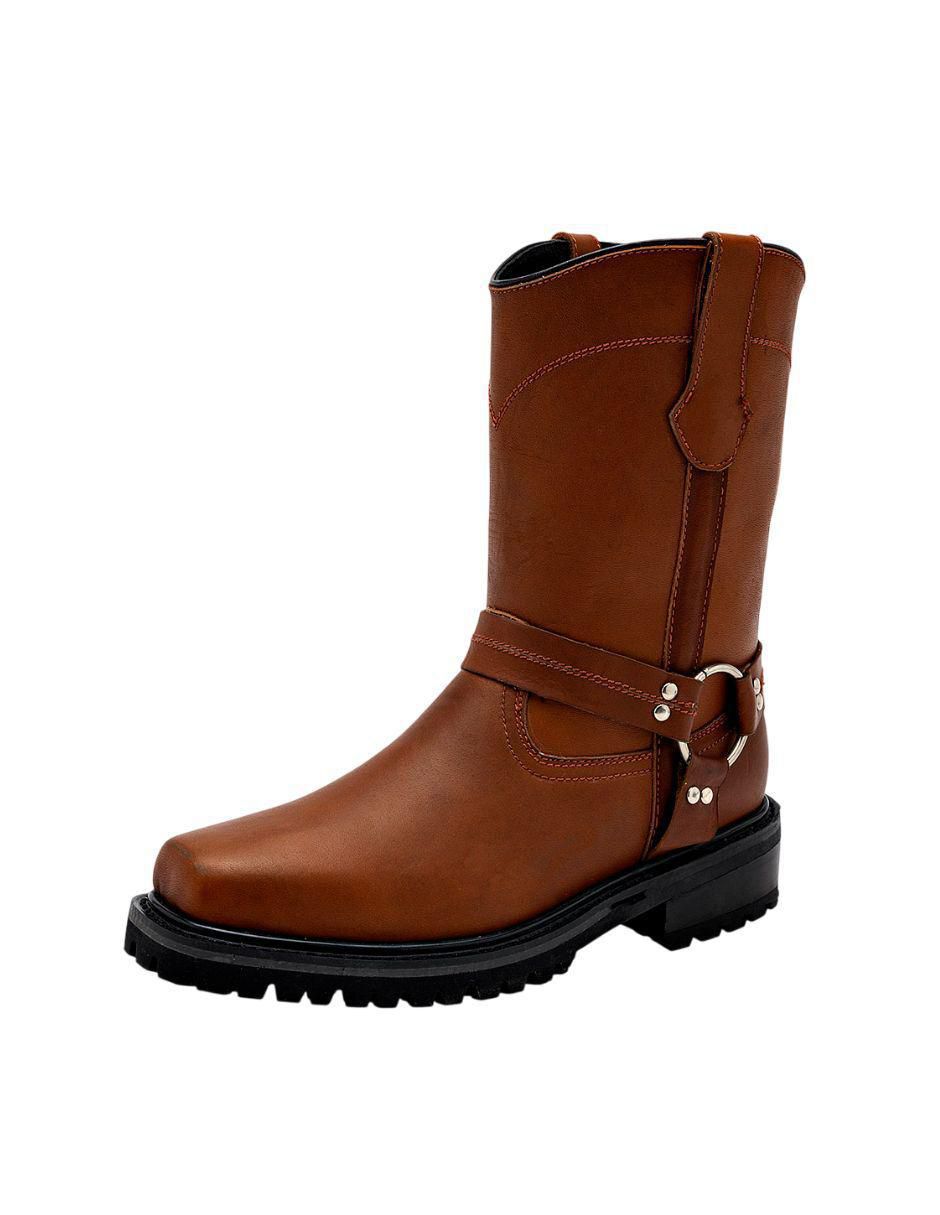 Bota de piel para hombre