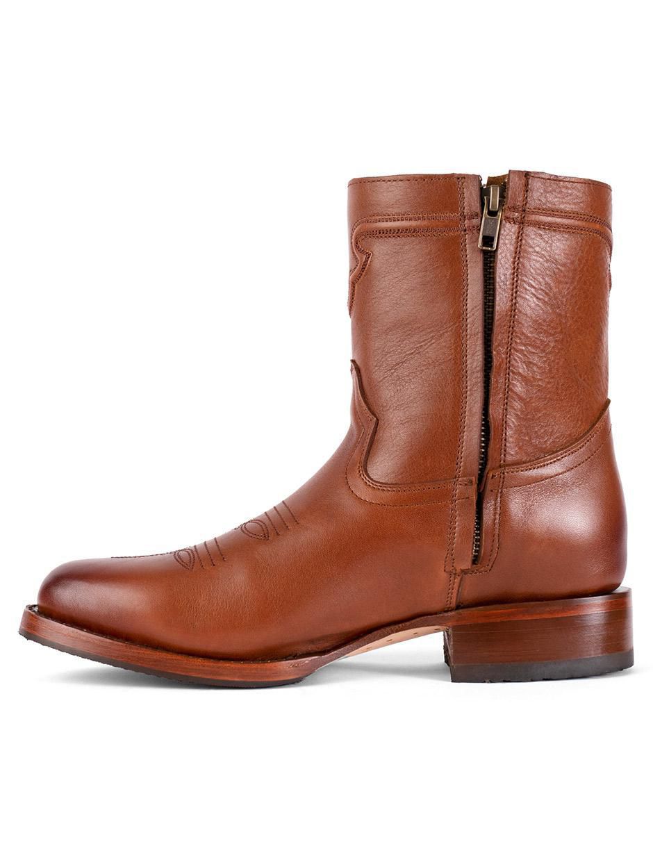 Botín de piel para hombre 4