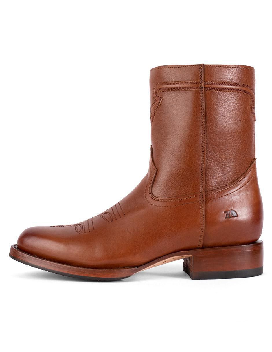 Botín de piel para hombre 7