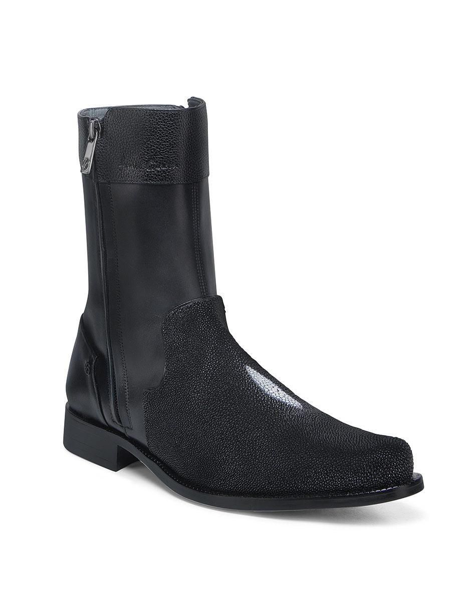 Bota de piel para hombre