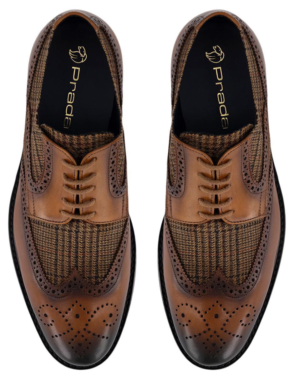 Zapato derby prada no aplica "para hombre"