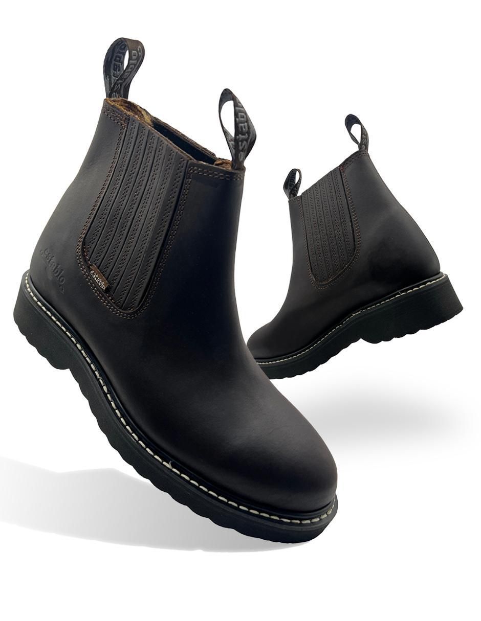 Bota de piel para hombre 10