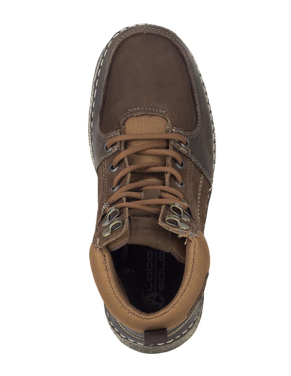 Bota/botín lobo solo sin familia "de" piel "para hombre"