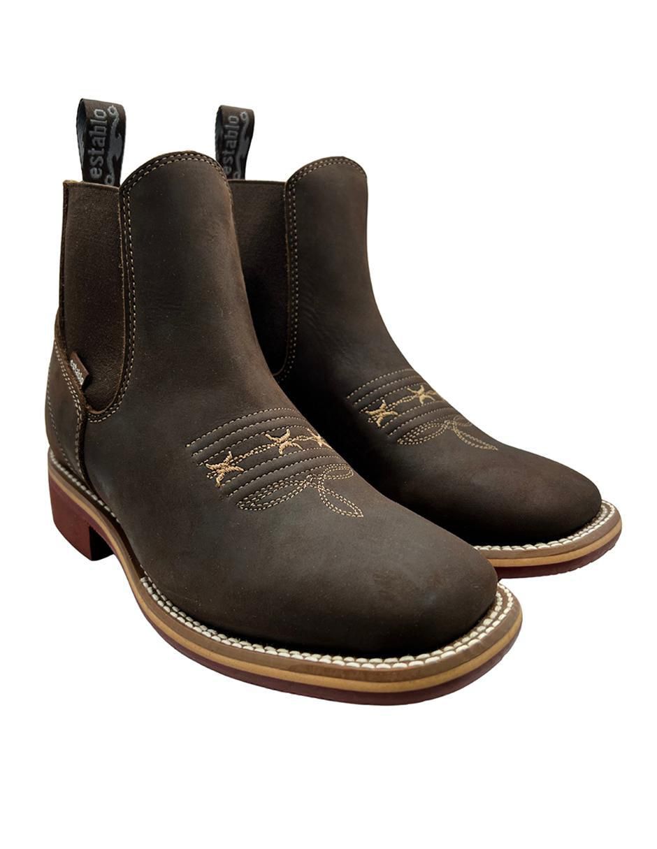 Bota de piel para hombre 8
