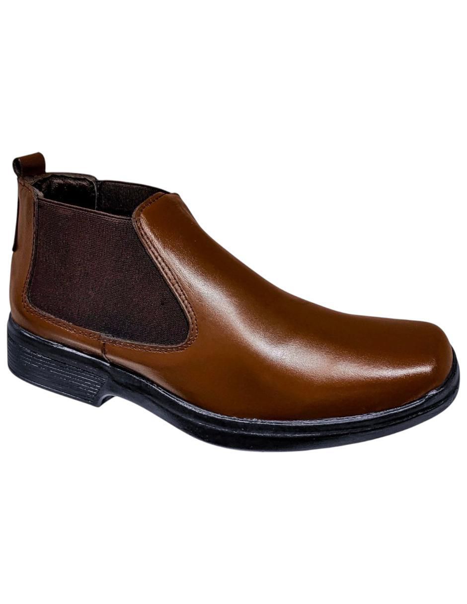 Botín de piel para hombre