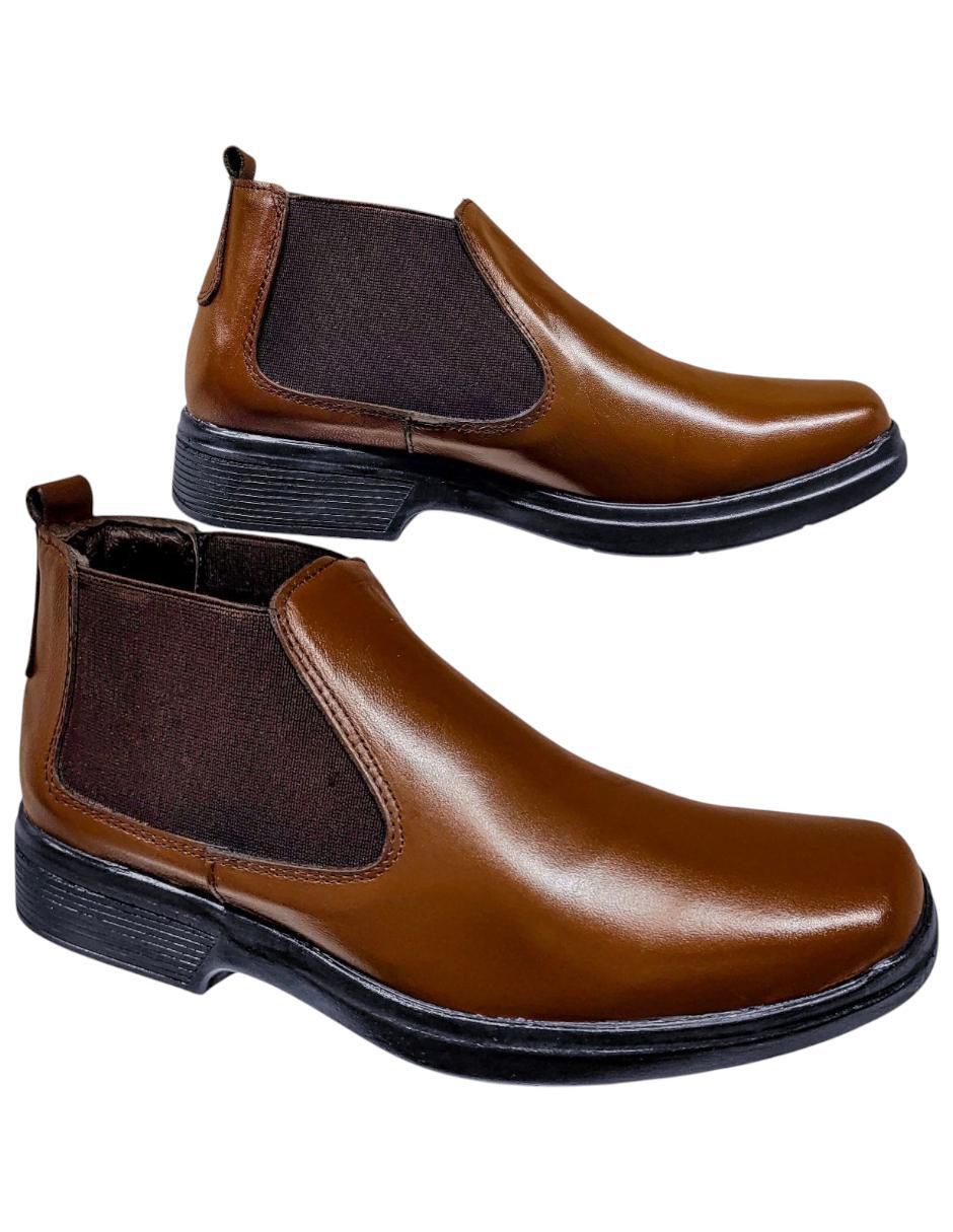 Botín de piel para hombre 5