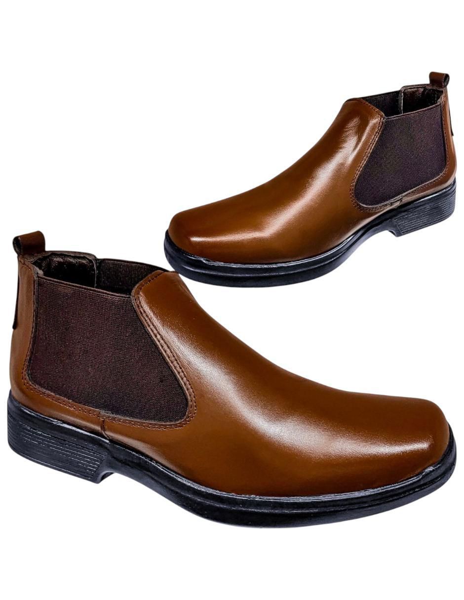 Botín de piel para hombre 6