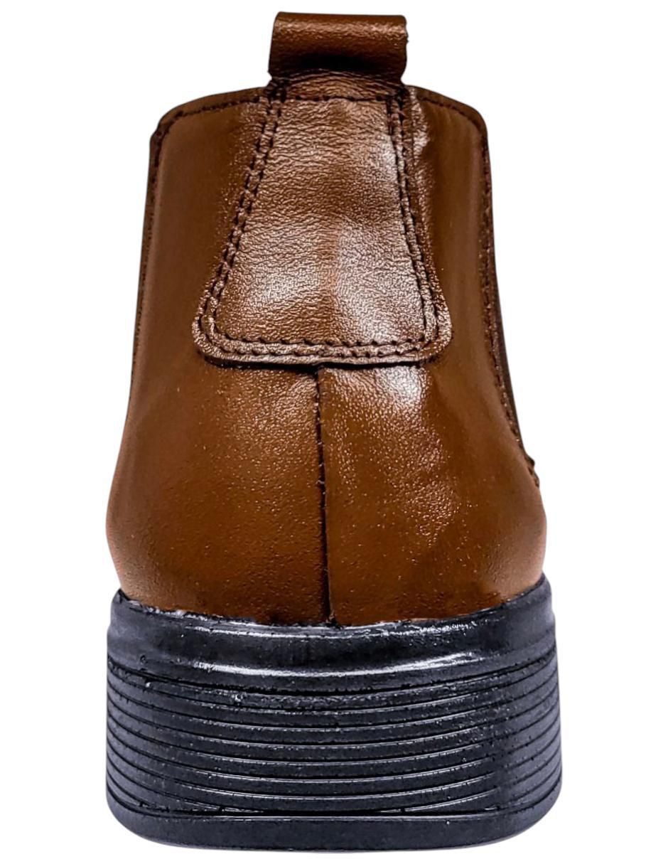 Botín de piel para hombre 9