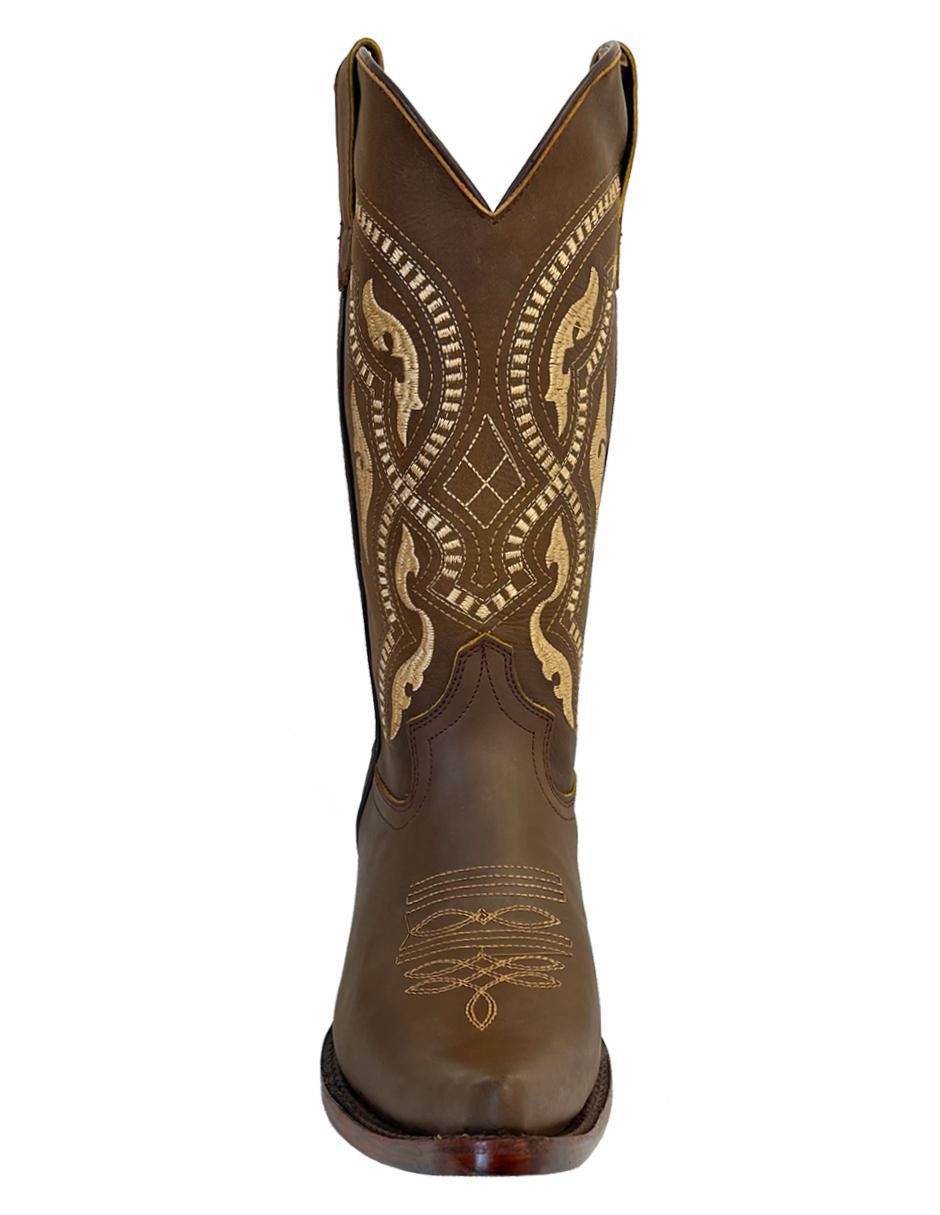 Bota vaquero de piel para hombre 2
