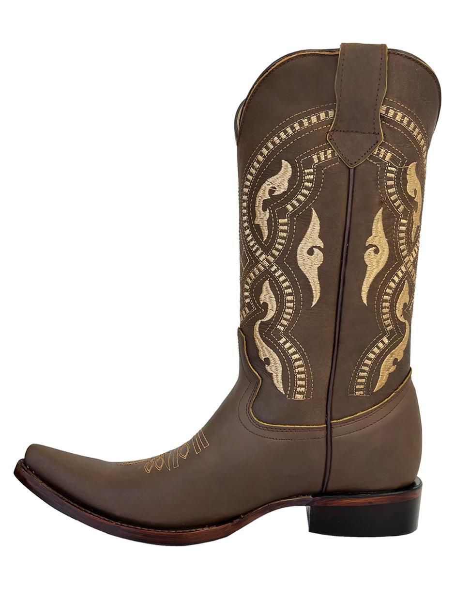 Bota vaquero de piel para hombre 3