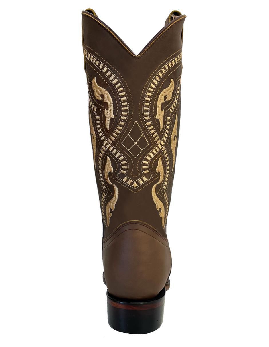 Bota vaquero de piel para hombre 4