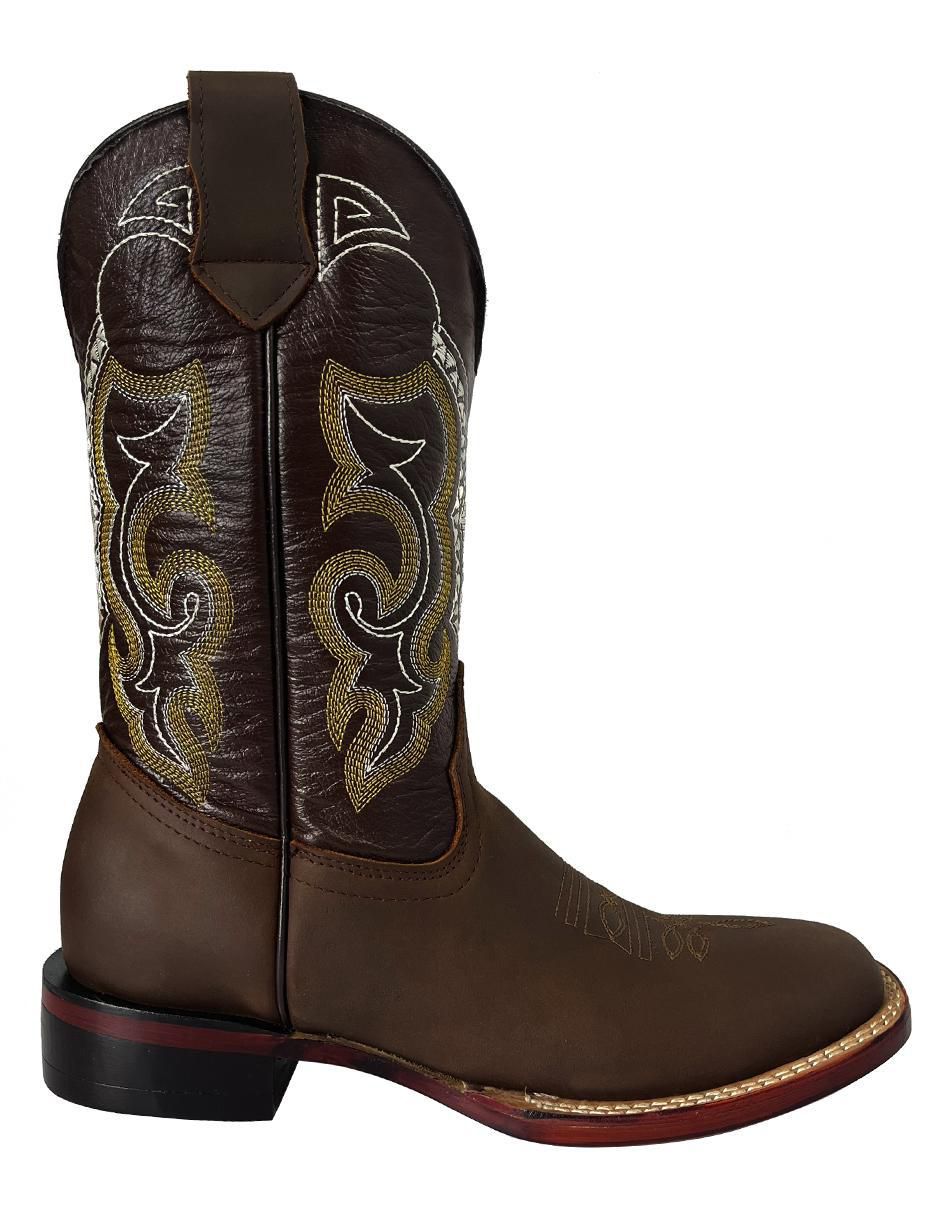 Bota de piel para hombre