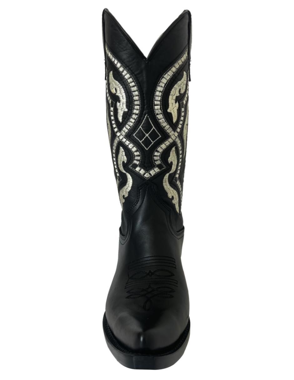 Bota vaquero de piel para hombre 2