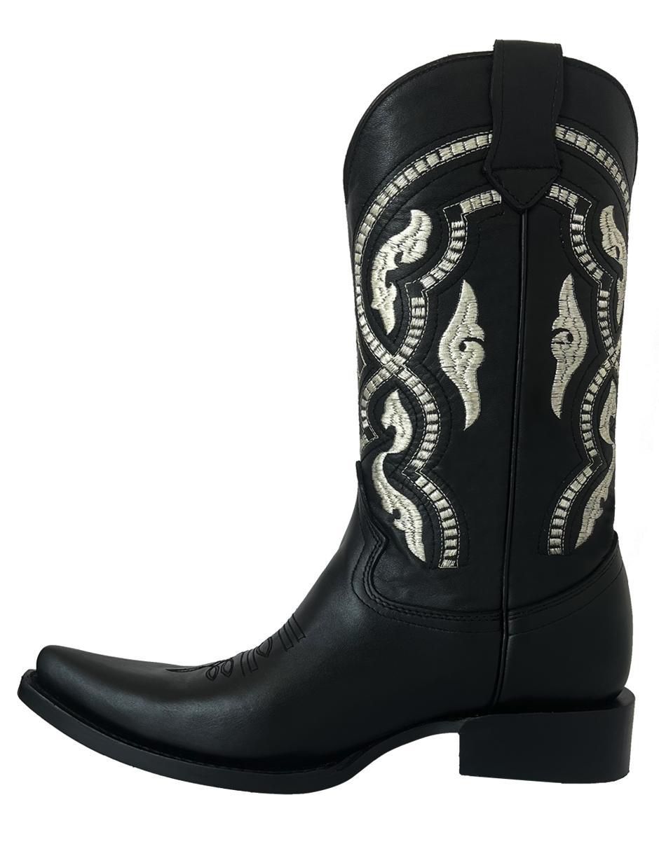 Bota vaquero de piel para hombre 3