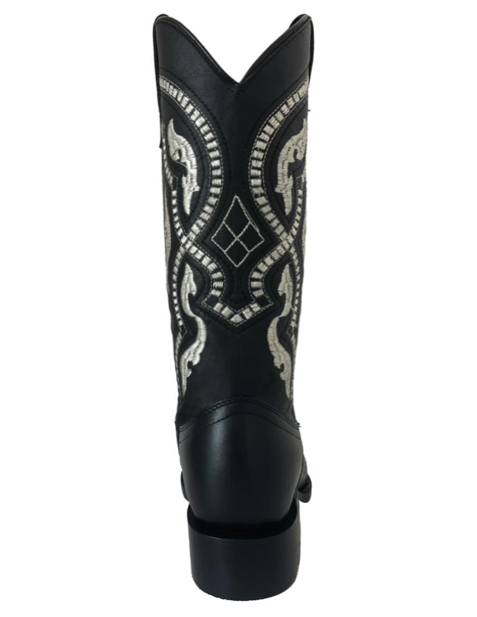 Bota vaquero de piel para hombre 4