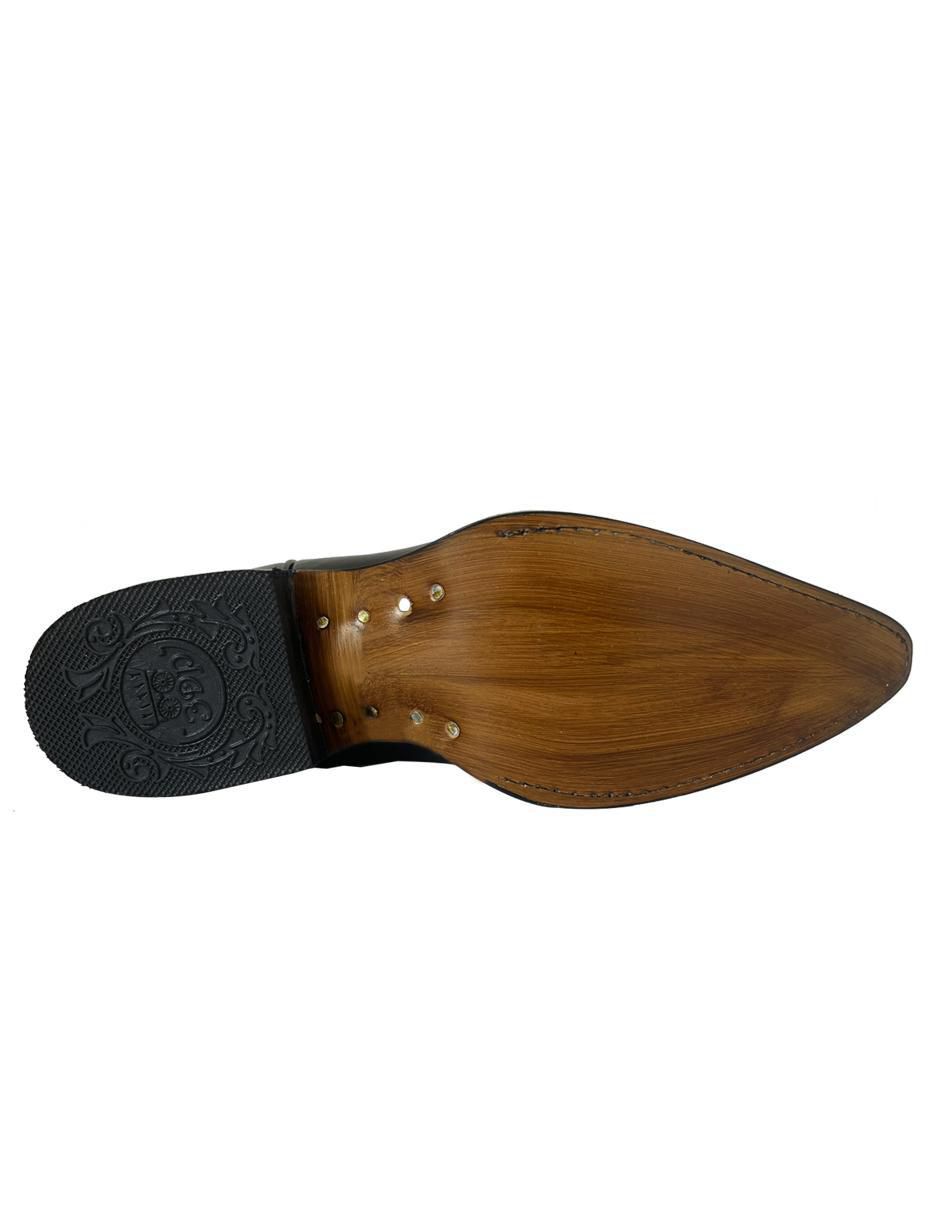 Bota vaquero de piel para hombre 6