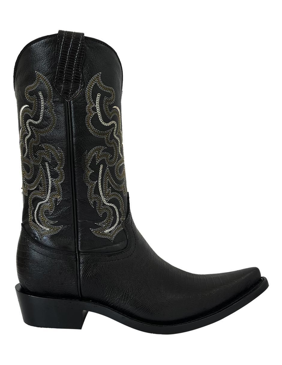 Bota Vaquero de piel para hombre