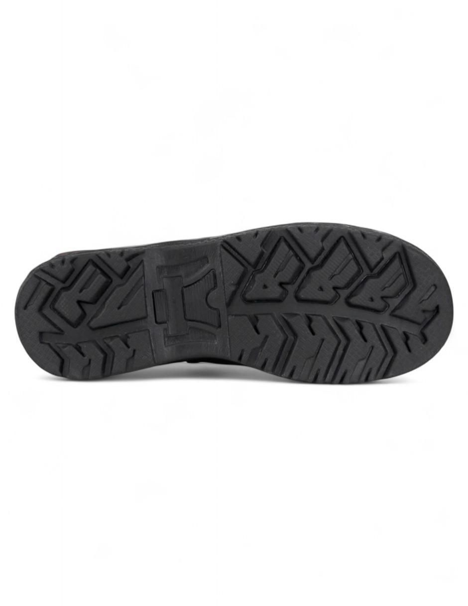 Bota industrial de cuero y tela 7