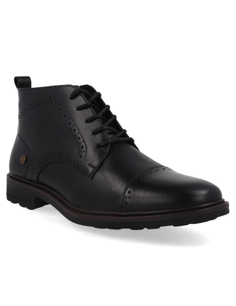 Botín de piel para hombre Botín de piel para hombre