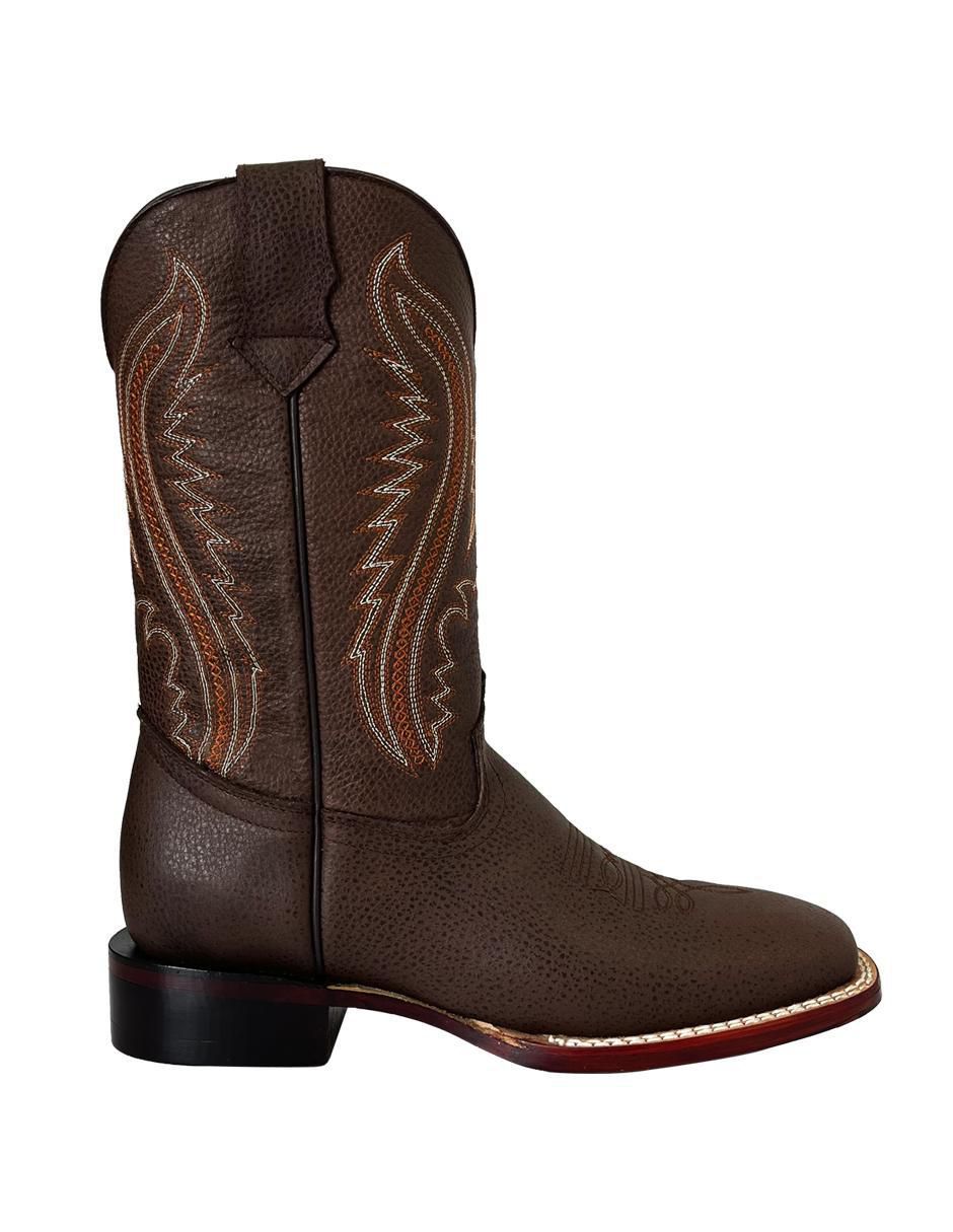 Bota Vaquera de piel para hombre
