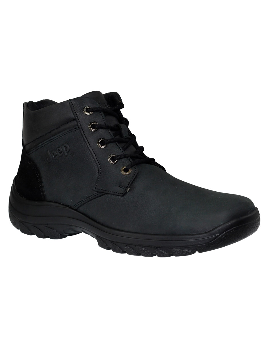 Bota de piel para hombre