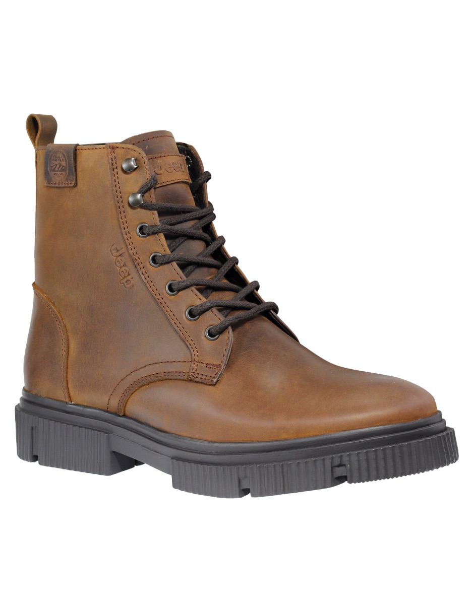 Bota Primavera - Verano de piel para hombre